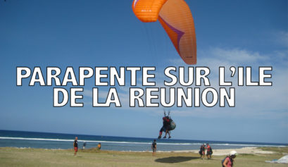 Baptême de parapente avec Emmanuelle sur l'île de La Réunion